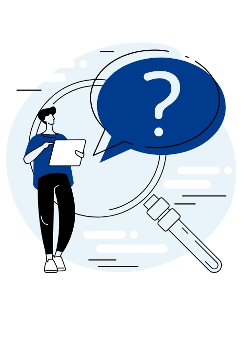 Professional with tablet and notepad